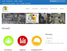 Tablet Screenshot of gtif.fr